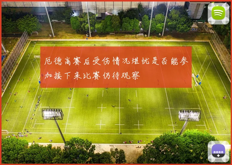 厄德高赛后受伤情况堪忧是否能参加接下来比赛仍待观察
